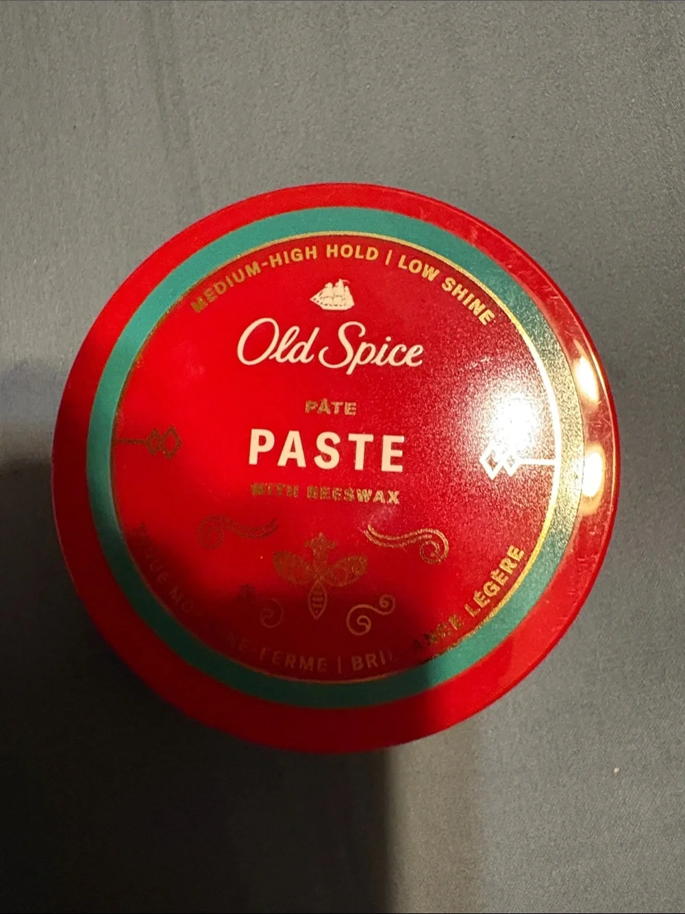 Red Pomade & Paste Hair Styling Set - Red for men’s hair